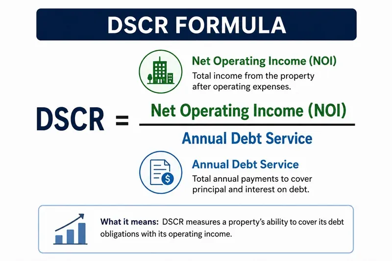 what is dscr loan Debt Service Coverage Ratio calculation for DSCR loans